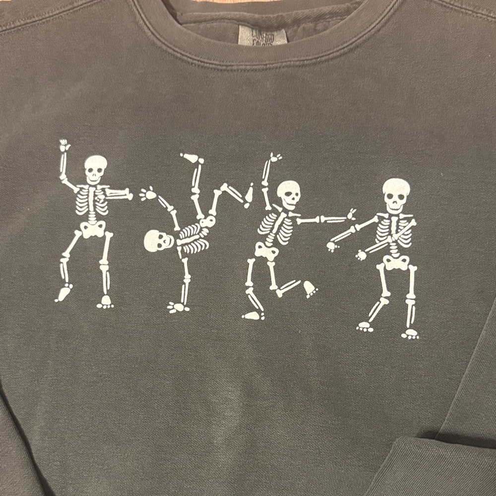Skeleton Graphic Sweater - Picture 2 of 3